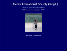 Tablet Screenshot of deccanschool.com